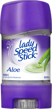 LADY SPEED STICK ,dezodorant antyperspiracyjny w żelu dla kobiet, Aloe,przód