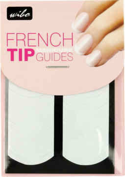WIBO ,naklejki na paznokcie, French Manicure,przód