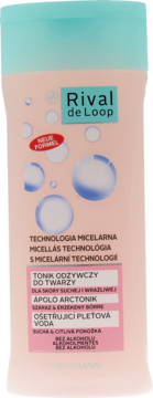 ISANA ,tonik odżywczy do twarzy dla skóry suchej i wrażliwej,przód