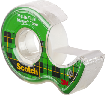 3M SCOTCH Magic ,taśma klejąca na podajniku, matowa, niewidoczna, 19mm x 7,5m,kompozycja-1