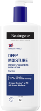 NEUTROGENA ,emulsja do ciała, głęboko nawilżająca, skóra sucha,przód