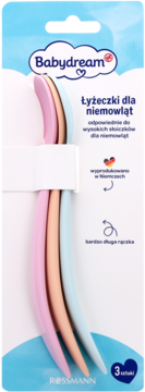 BABYDREAM ,łyżeczki dla niemowląt,przód