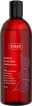 ZIAJA ,szampon do włosów, normalnych, figowy,przód