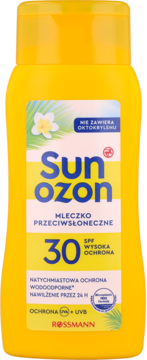 SUNOZON ,mleczko przeciwsłoneczne, SPF 30,przód