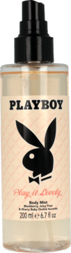 PLAYBOY ,mgiełka do ciała dla kobiet,przód