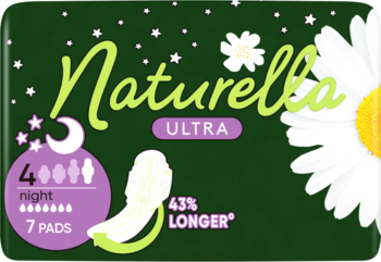 NATURELLA Ultra ,podpaski higieniczne na noc,przód