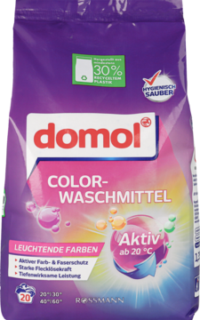 DOMOL ,proszek do prania ubrań kolorowych,przód