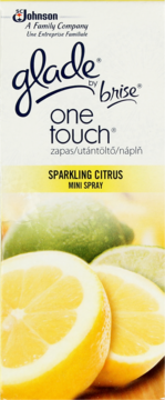 GLADE One Touch ,Mini Spray, zapas do odświeżacza powietrza, Citrus,przód