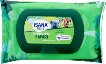 ISANA KIDS ,chusteczki nawilżane o zapachu Jabłka,przód