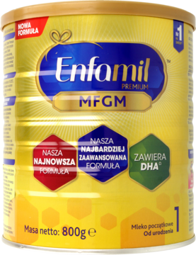 ENFAMIL ,mleko początkowe, od urodzenia,przód