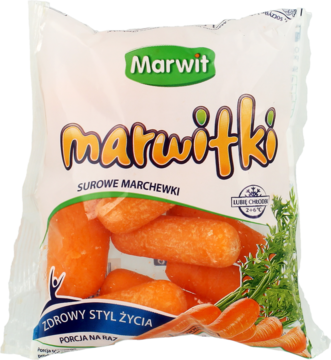 MARWIT ,surowe marchewki,przód