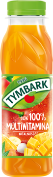 TYMBARK ,sok 100%, Multiwitamina,przód