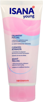 ISANA YOUNG ,delikatny peeling do skóry normalnej i mieszanej,przód