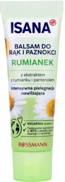 ISANA ,balsam do rąk i paznokci, Rumianek,przód