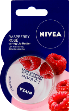 NIVEA ,balsam do ust, Raspberry Rose,przód