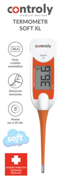 CONTROLY ,termometr elektroniczny,przód