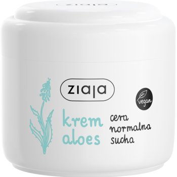 ZIAJA Aloes ,krem do twarzy, nawilżający,przód