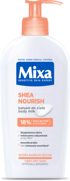 MIXA Shea Nourish ,balsam do ciała, skóra bardzo sucha,przód