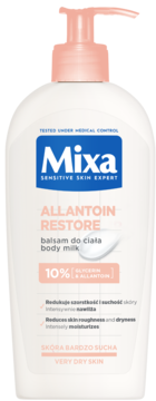 MIXA Allantoin Restore ,balsam do ciała, kojący,przód