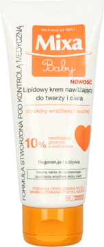 MIXA BABY ,krem uniwersalny,przód