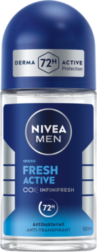 NIVEA MEN Fresh Active ,antyperspirant w kulce, 72h,przód
