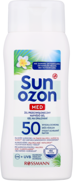 SUNOZON Med ,żel przeciwsłoneczny, SPF 50,przód