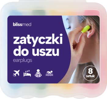 HISKIN ,zatyczki do uszu,przód