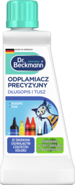 DR. BECKMANN Original ,odplamiacz precyzyjny, Długopis, Tusz, Flamastry, Kredki,przód