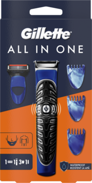 GILLETTE Styler ,maszynka do golenia z trymerem, zasilana bateryjnie, dla mężczyzn,przód