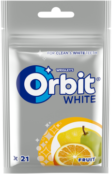 WRIGLEY'S ORBIT Lemon Lime ,guma do żucia, w drażetkach,przód