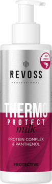 REVOSS Professional Thermo Protect,mleczko do włosów, termoochronne,przód