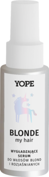 YOPE Blonde My Hair ,serum do włosów, do włosów blond i rozjaśnianych, wygładzające,przód