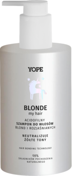 YOPE Blonde My Hair ,szampon do włosów,przód