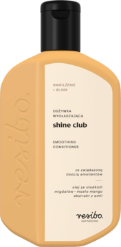 RESIBO Shine Club ,odżywka do włosów, wygładzająca,przód