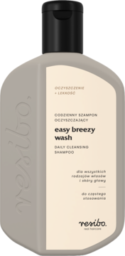 RESIBO Easy Breezy Wash ,szampon do włosów, oczyszczający,przód