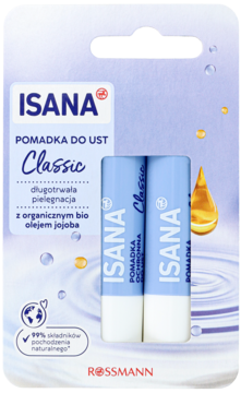 ISANA ,balsam do ust, ochronny, Classic, zestaw,przód