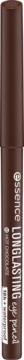 Brązowa automatyczna kredka do oczu Essence Longlasting Eye Pencil w Hot Chocolate, widok z boku.