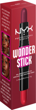 NYX PROFESSIONAL MAKEUP Wonder ,róż w sztyfcie, Amber & Fuchsia,przód