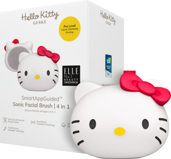 GESKE ,szczoteczka soniczna do twarzy, 4w1, Hello Kitty,przód