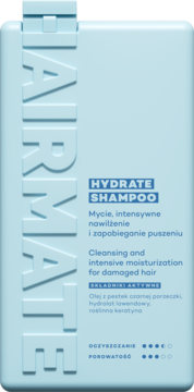 HAIRMATE Hydrate ,szampon do włosów, nawilżający,przód