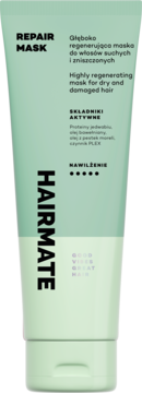 HAIRMATE Repair ,maska do włosów, regenerująca,przód