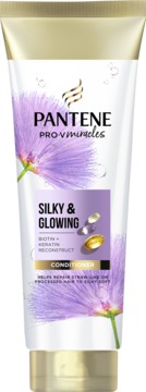 PANTENE Pro-V Miracles Silky & Glowing,odżywka do włosów, regenerująca,przód