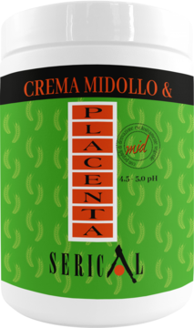 SERICAL Crema Midollo & Placenta ,maska do włosów rozjaśnianych, farbowanych i po trwałej ondulacji,przód
