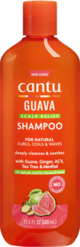 CANTU Guava & Ginger ,szampon do włosów i skóry głowy, łagodzący,przód