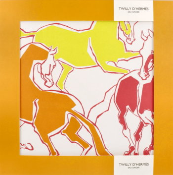 HERMES Twilly D'Hermes ,zestaw dla kobiet, woda perfumowana 50 ml + balsam do ciała 40 ml,przód