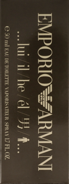 GIORGIO ARMANI Emporio Armani He,woda toaletowa dla mężczyzn,przód