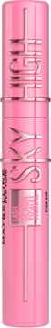 Maybelline Lash Sensational Sky High Pink Air, różowy wydłużający tusz do rzęs, pionowo stojąca tubka.