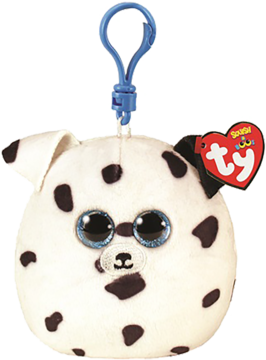 TY BEANIE BABIES ,squishy zawieszka dalmatyńczyk,przód