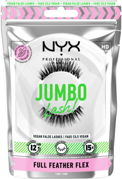 NYX PROFESSIONAL MAKEUP Jumbo Lash! ,sztuczne rzęsy, Full Feather,przód