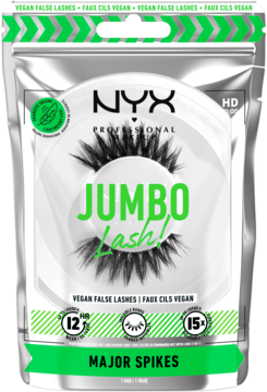 NYX PROFESSIONAL MAKEUP Jumbo Lash! ,sztuczne rzęsy, Major Spikes,przód